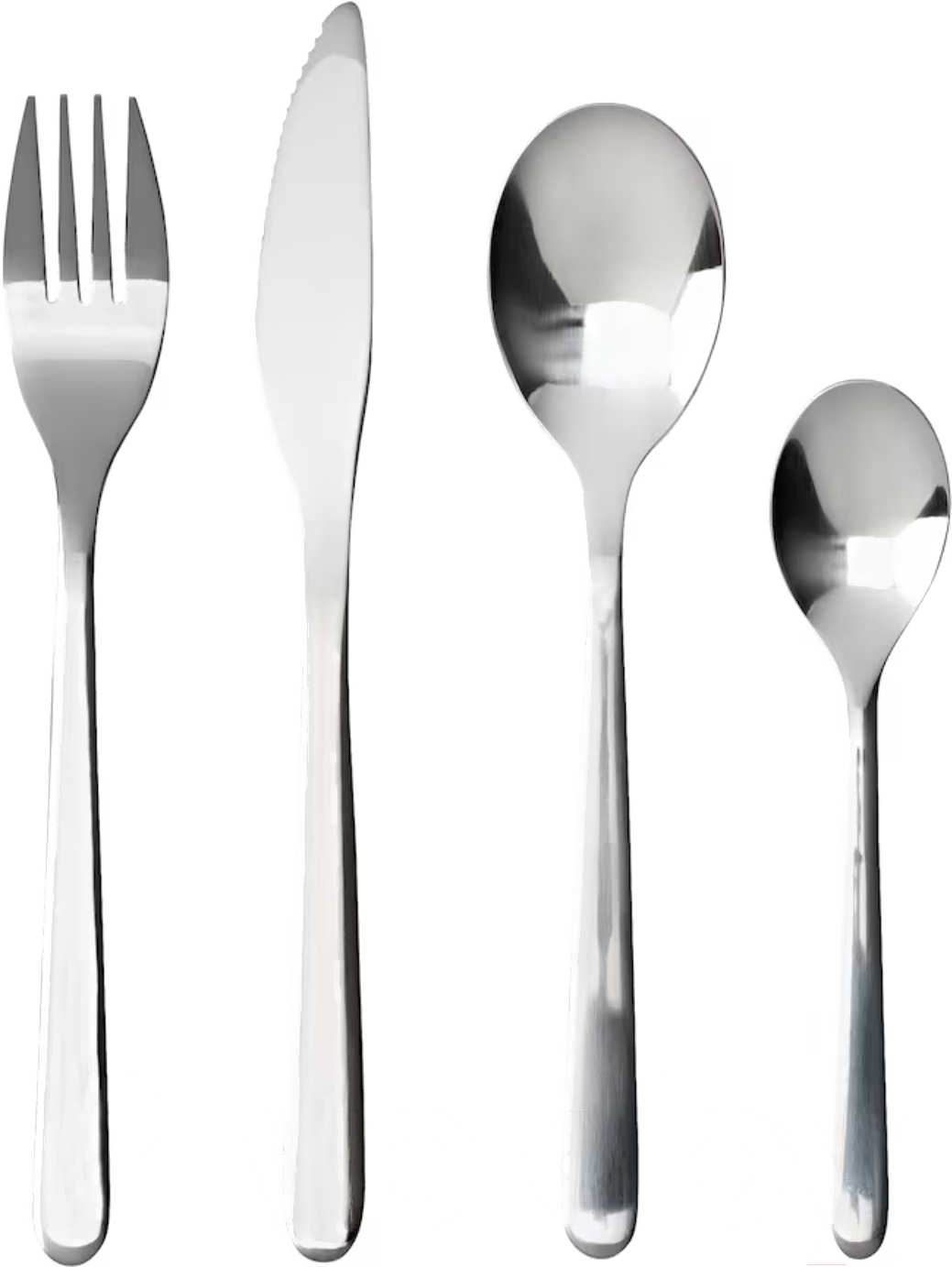

Набор столовых приборов Ikea Фернуфт 24пр нержавеющая сталь (700.149.99)
