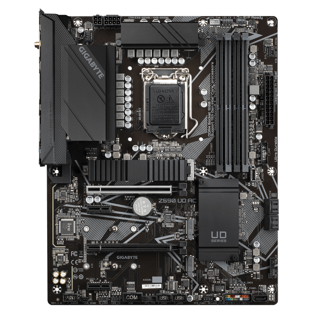 

Материнская плата Gigabyte Z590 UD AC, Материнская плата GigaByte Z590 UD AC