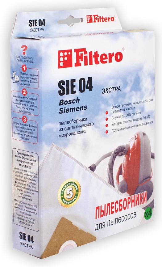 

Комплект пылесборников для пылесоса Filtero SIE 04 Экстра 4 шт., SIE 04 Экстра 4 шт.