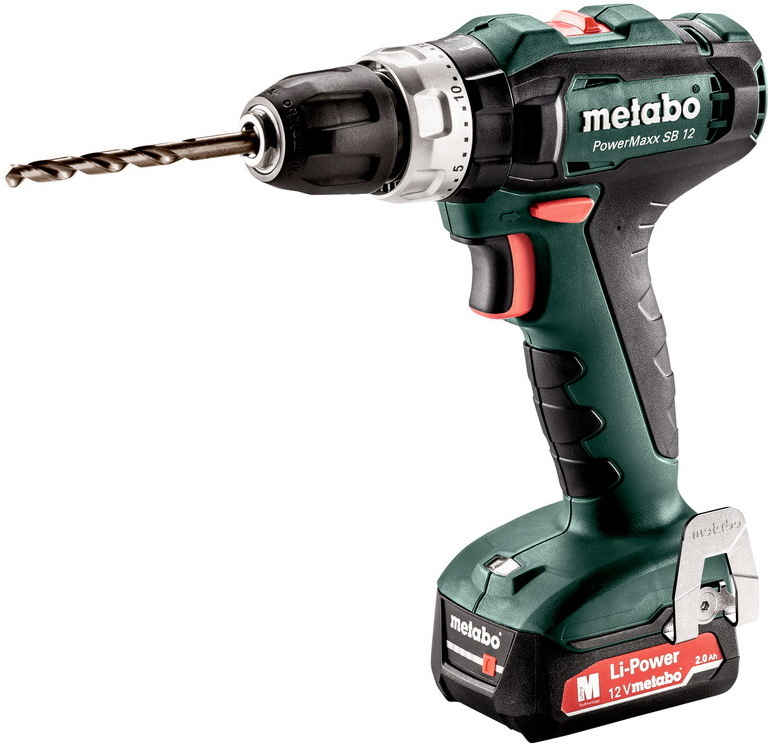 

Дрель-шуруповерт Metabo PowerMaxx SB 12 кейс в комплекте [601076500], Дрель-шуруповерт Metabo PowerMaxx SB 12 кейс в комплекте 601076500
