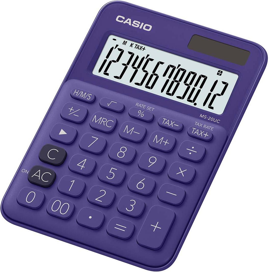 

Калькулятор Casio MS-20UC-PL-S-EC фиолетовый