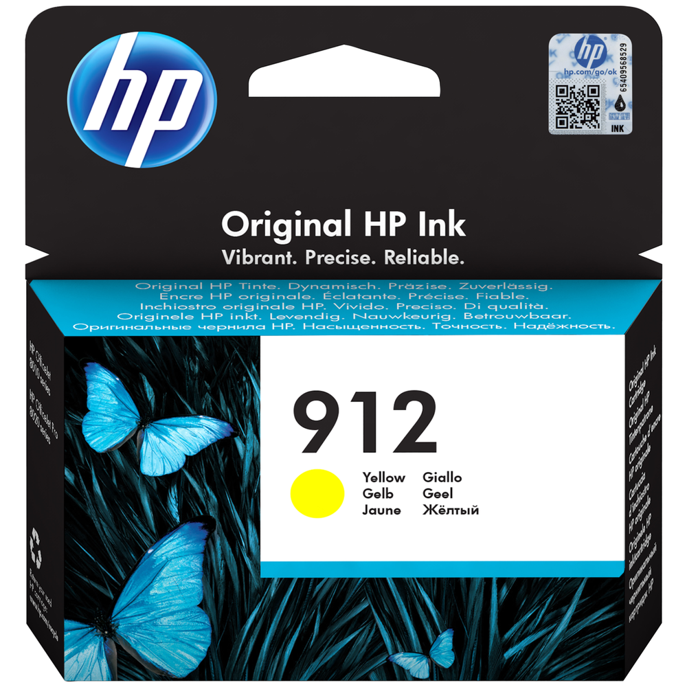 

Струйный картридж HP 912 для DJ IA OfficeJet 801x/802x желтый [3YL79AE], Струйный картридж HP 912 для DJ IA OfficeJet 801x/802x 3YL79AE желтый