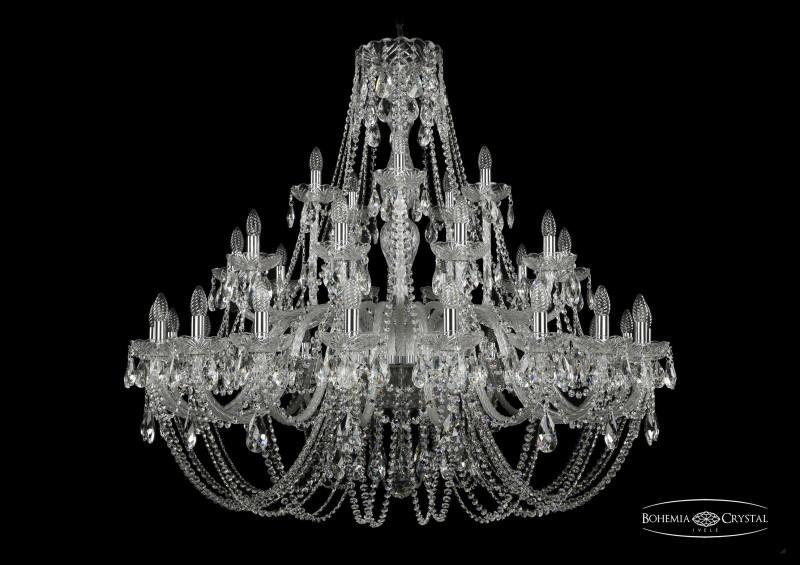

Подвесная люстра Bohemia Ivele Crystal 1406/20+10+5/460/Ni