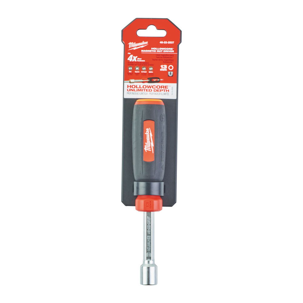 

Отвертка Milwaukee 48222537, Торцевая для гаек на шпильках Hex 12 мм