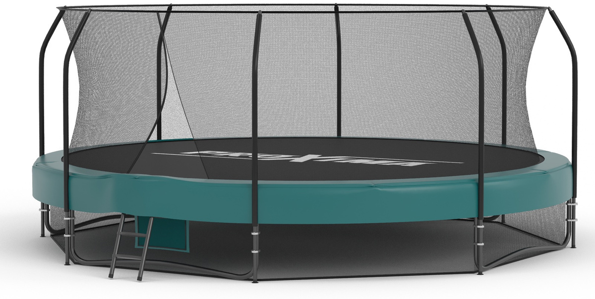 

Батут Proxima Premium 14 ft- 427 см с защитной сеткой и лестницей, Батут Proxima Premium 427 см 14FT CFR-14F-4