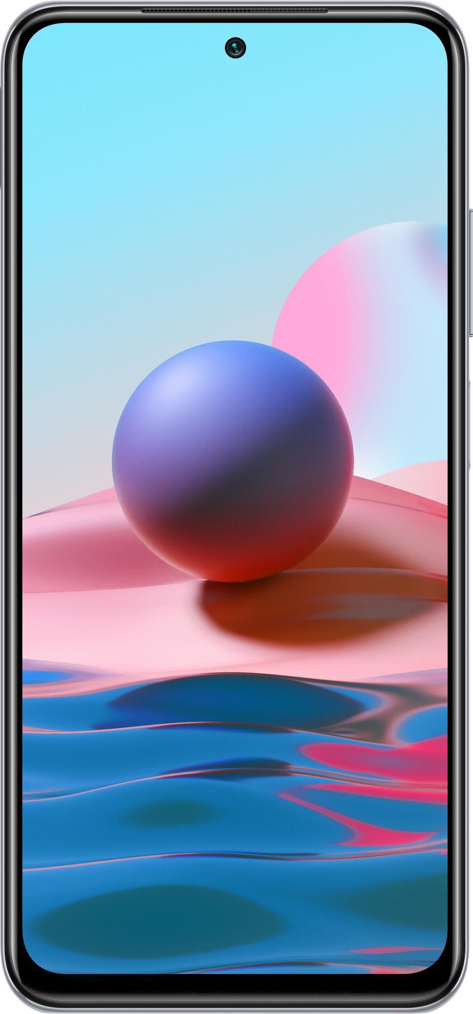 

Мобильный телефон Xiaomi Redmi Note 10 4GB/128GB Pebble White [6934177735721], Redmi Note 10 4GB/128GB