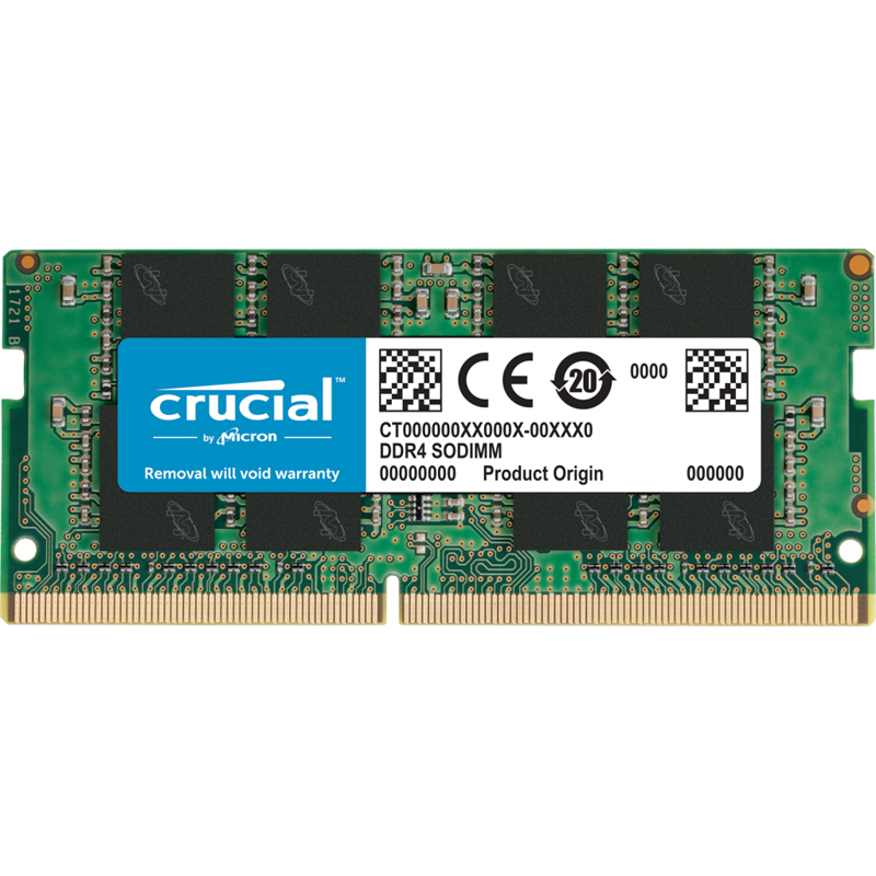 

Оперативная память Crucial DDR4 SODIMM 16Gb PC4-21300 [CT16G4SFS8266], DDR4 SODIMM 16Gb PC4-21300