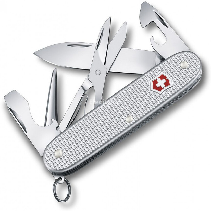 

Туристический нож Victorinox Pioneer X 9 функций карт. коробка серебристый [0.8231.26], Туристический нож Victorinox Pioneer X 9 функций карт. коробка 0.8231.26 серебристый