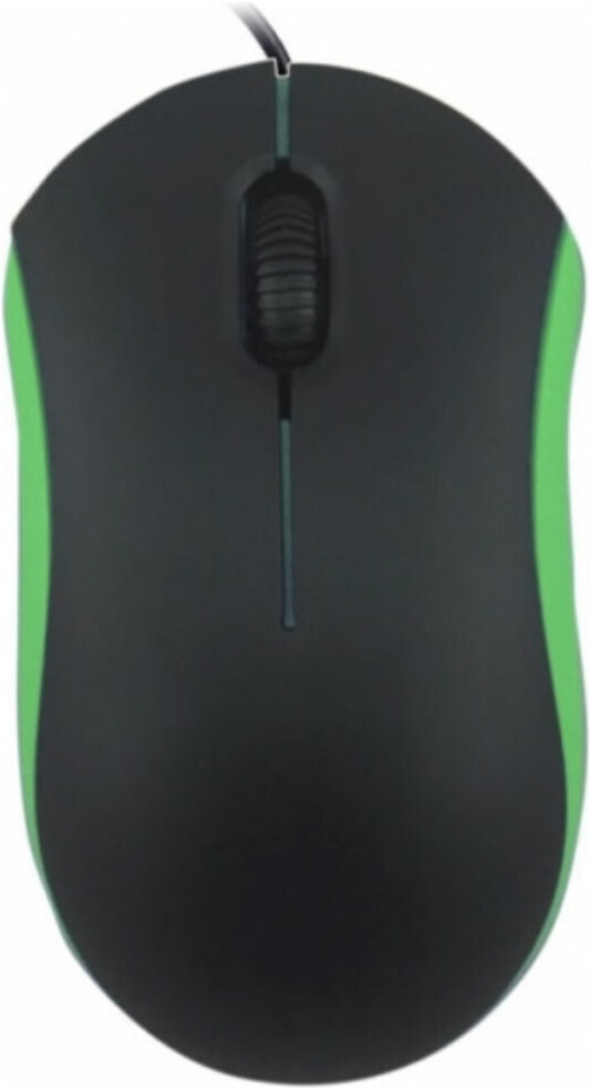 

Мышь Ritmix ROM-111 (черный/зеленый), Мышь проводная Ritmix ROM-111 Black-Green