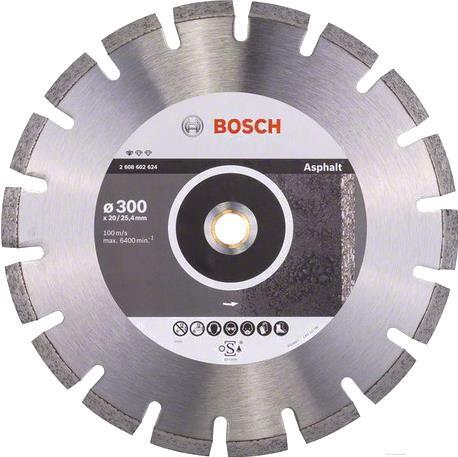 

Алмазный диск Bosch 2.608.602.625, Bosch 350х20/25.4мм Standard for Asphalt 2608602625
