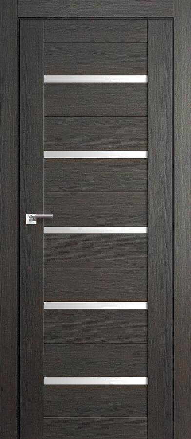 

Межкомнатная дверь ProfilDoors 7X 60x200 грей мелинга/стекло матовое, 7X 60x200