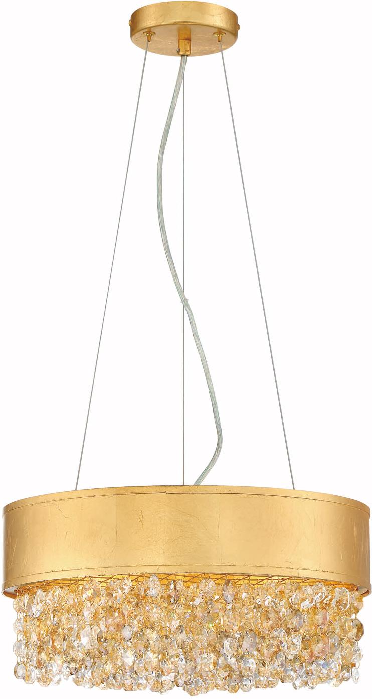 

Подвесная люстра Lucia Tucci Fabian 1554.5 Gold leaf