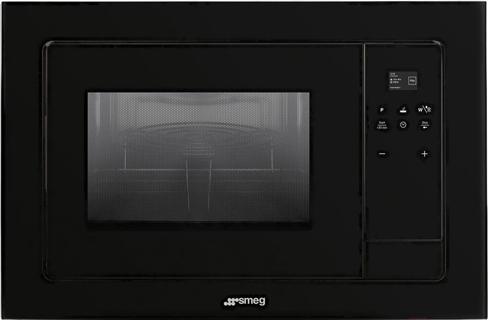 

Микроволновая печь Smeg FMI120N1 черный, FMI120N1
