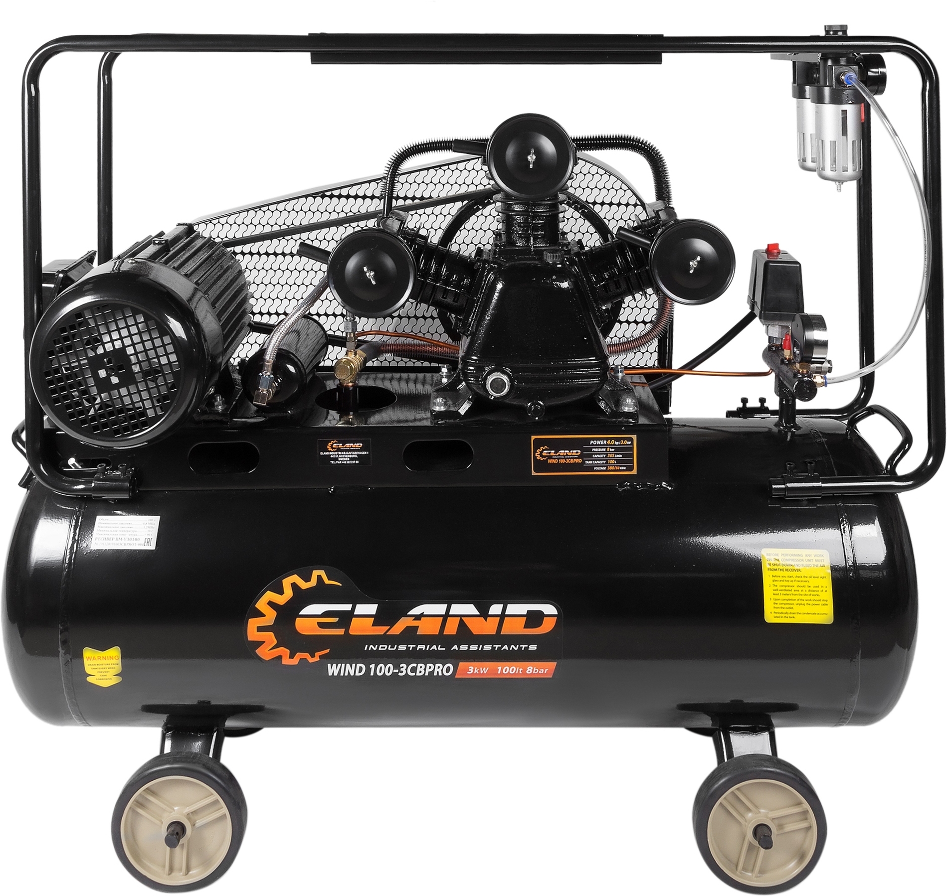 

Компрессор ELAND WIND 100-3CB PRO