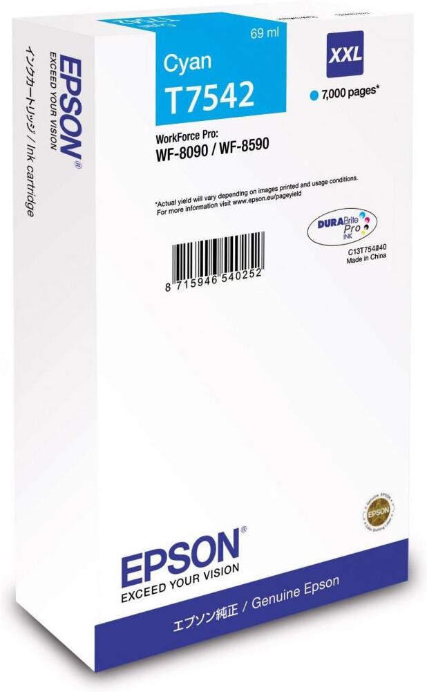 

Картридж для принтера Epson C13T754240, Картридж Epson C13T754240