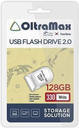 

Usb flash Oltramax OM-128GB-330 White