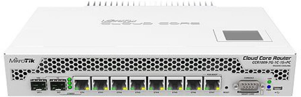 

DSL-маршрутизатор Mikrotik CCR1009-7G-1C-1S+PC