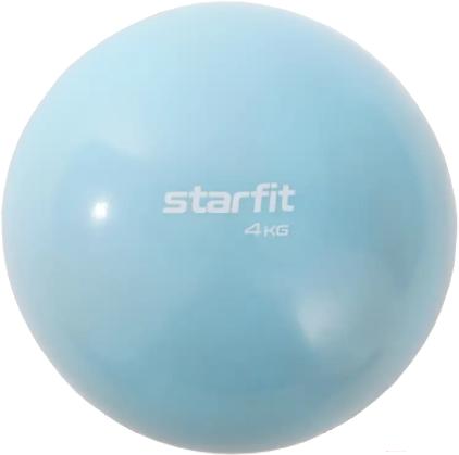 

Медицинбол Starfit GB-703 4 кг синий/пастель [GB-703 синий/пастель 4], Медицинбол Starfit GB-703 4 кг GB-703 4 синий/пастель