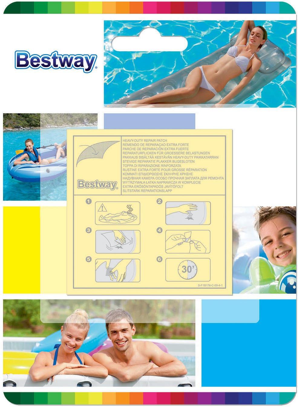 

Набор самоклеющихся заплаток Bestway 62068 10 шт, 62068