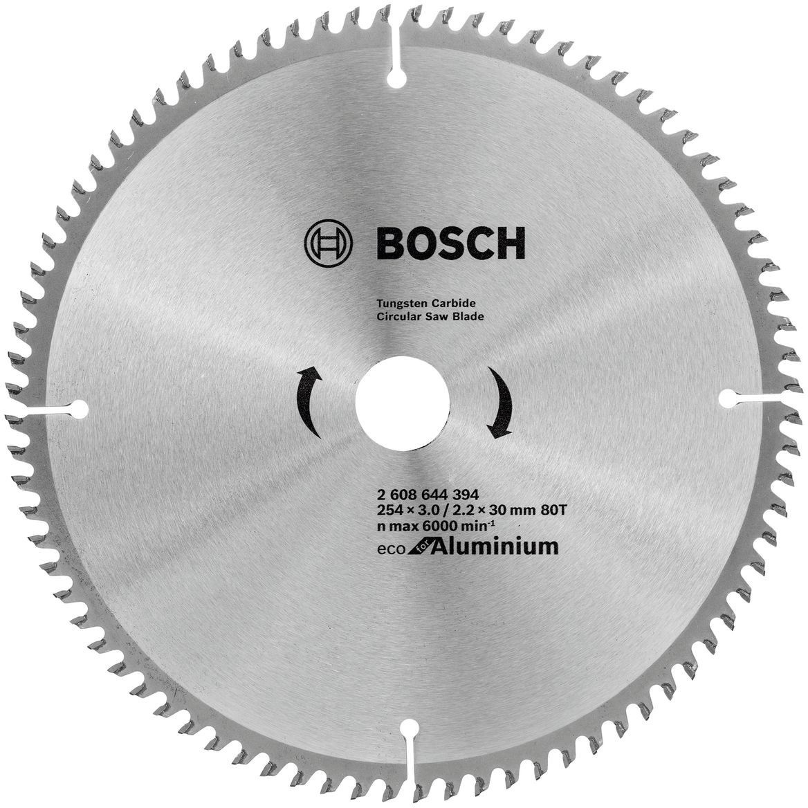 

Диск пильный Bosch 2.608.644.394, Диск пильный Bosch ECO 254-30 Aluminium 80зуб. 2.608.644.394