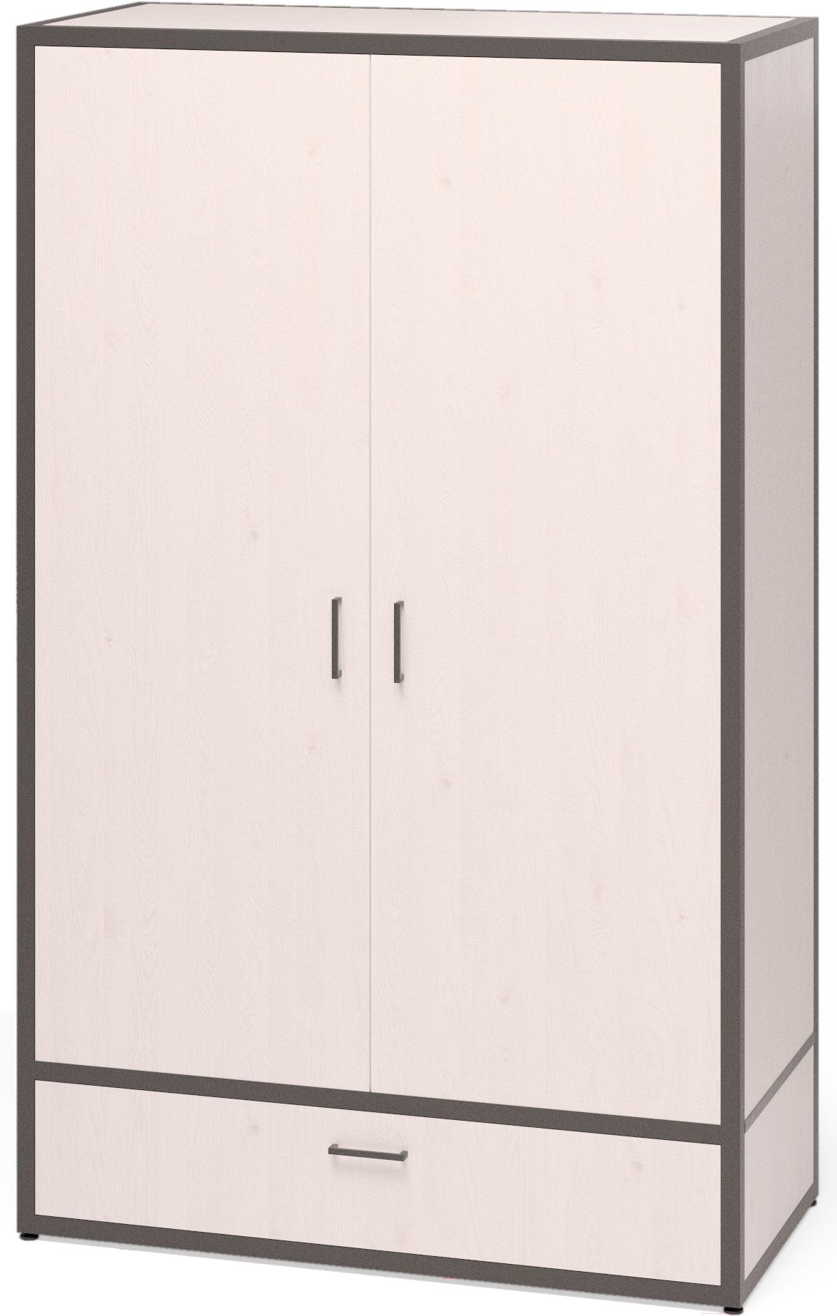 

Шкаф Millwood Neo Loft ML-5/L дуб белый Craft/металл черный, Neo Loft ML-5/L