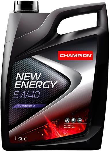 

Моторное масло Champion New Energy 5W40 5л [8211850], Моторное масло Champion New Energy 5W40 5л 8211850