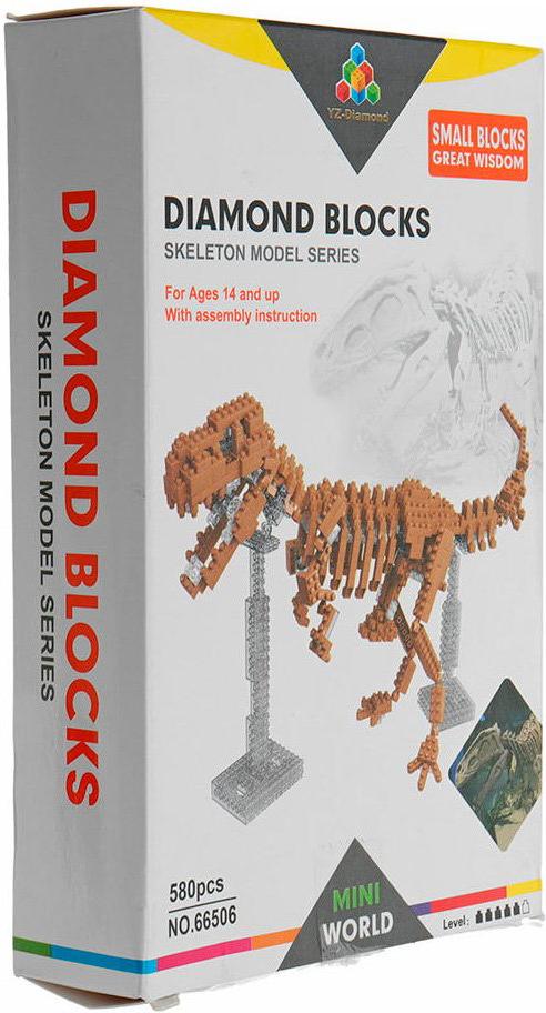 

Конструктор из блоков YZ-Diamond Dinosaur Skeleton [66506], Dinosaur Skeleton