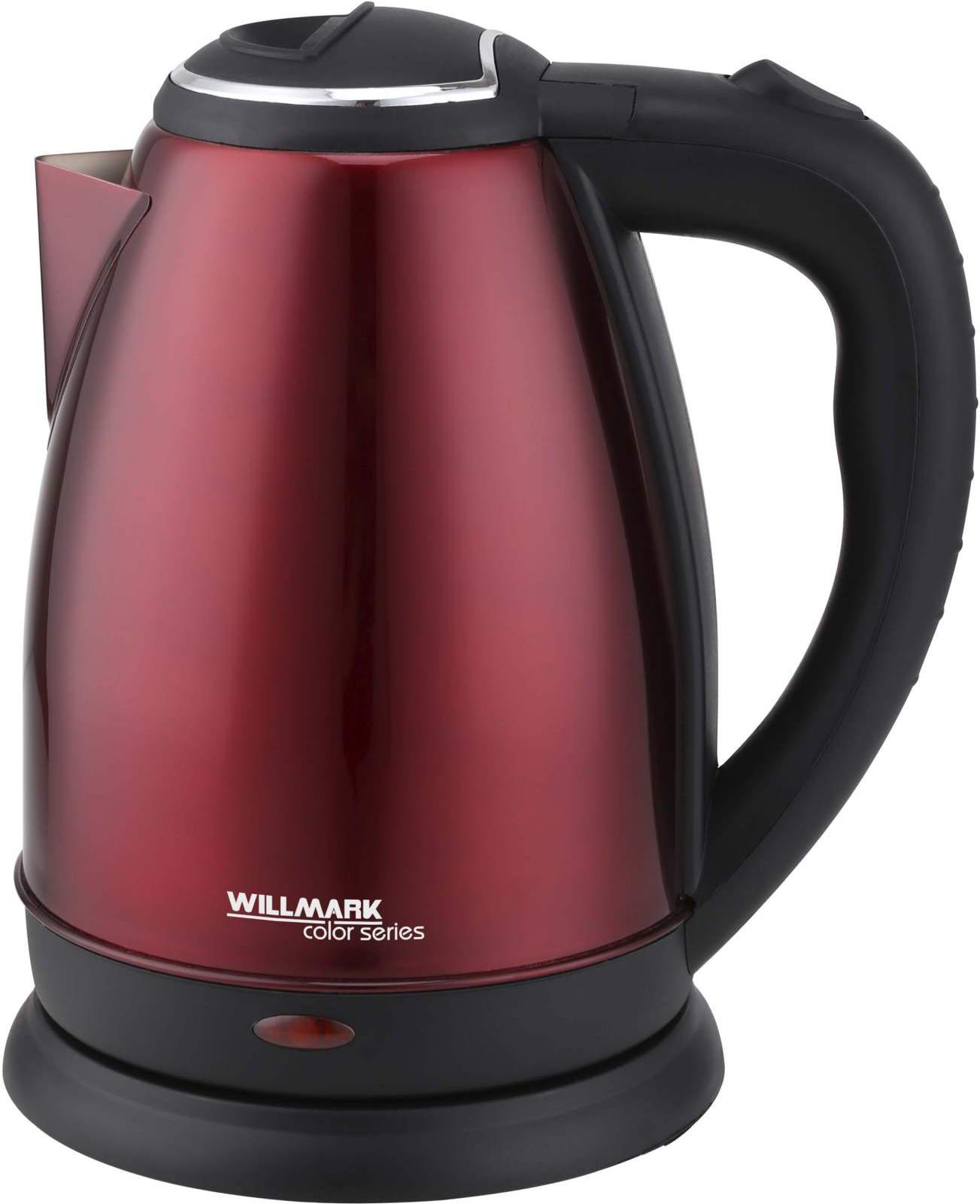 

Электрочайник Willmark WEK-1808SS красный, WEK-1808SS