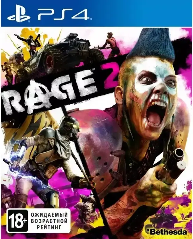 

Игра для приставки PlayStation PS4 Bethesda Softworks RAGE 2 RU (5055856420187)