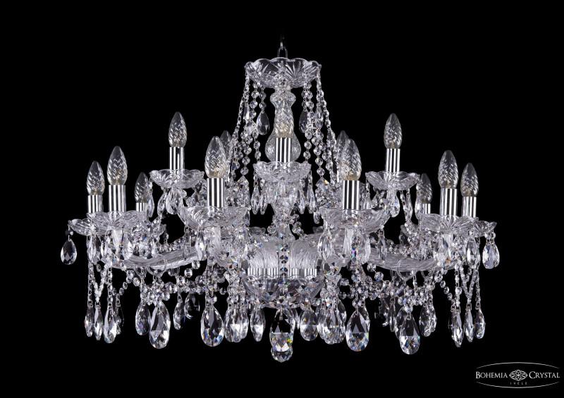 

Подвесная люстра Bohemia Ivele Crystal 1413/10+5/300/Ni