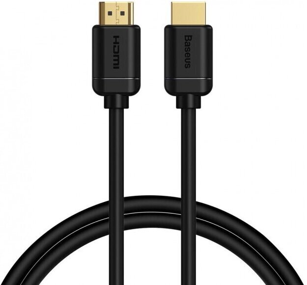 

Кабель Baseus high definition Series HDMI To HDMI кабель 5m черный черный [CAKGQ-D01], Baseus high definition Series HDMI To HDMI кабель 5m черный CAKGQ-D01