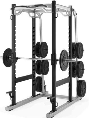 

Рама для жимов и приседов Precor Discovery Line DBR 610 глянцевый серебряный металлик [PR\DBR610\CM-GM-00], Discovery Line DBR 610