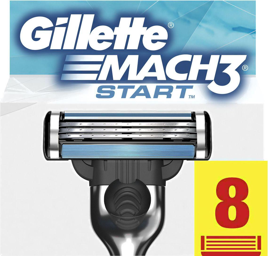 

Сменные кассеты Gillette Mach3 Start (8шт), Сменные кассеты Mach3 Start 8шт