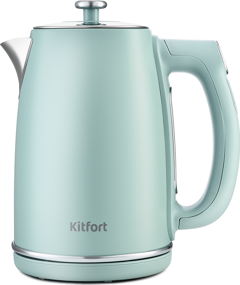 

Электрочайник Kitfort KT-6120-1 мятный, Электрочайник Kitfort KT-6120-1