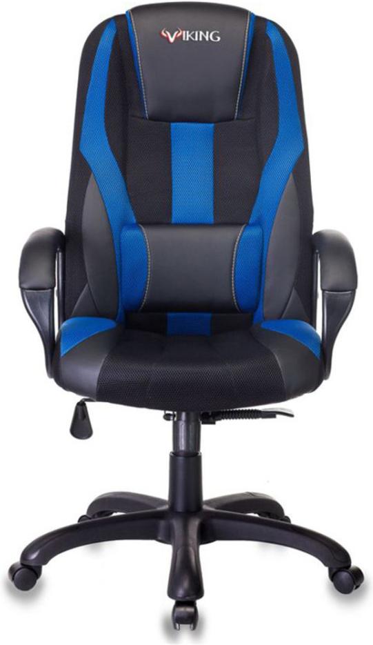 

Офисное кресло Бюрократ VIKING-9/BL+BLUE искусственная кожа черный/синий, VIKING-9/BL+BLUE искусственная кожа