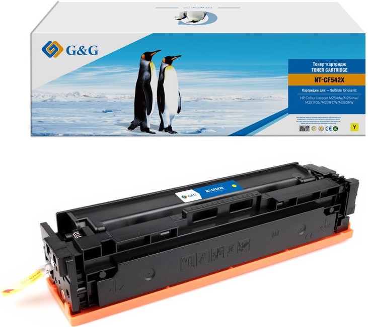 

Картридж лазерный GG NT-CF542X желтый