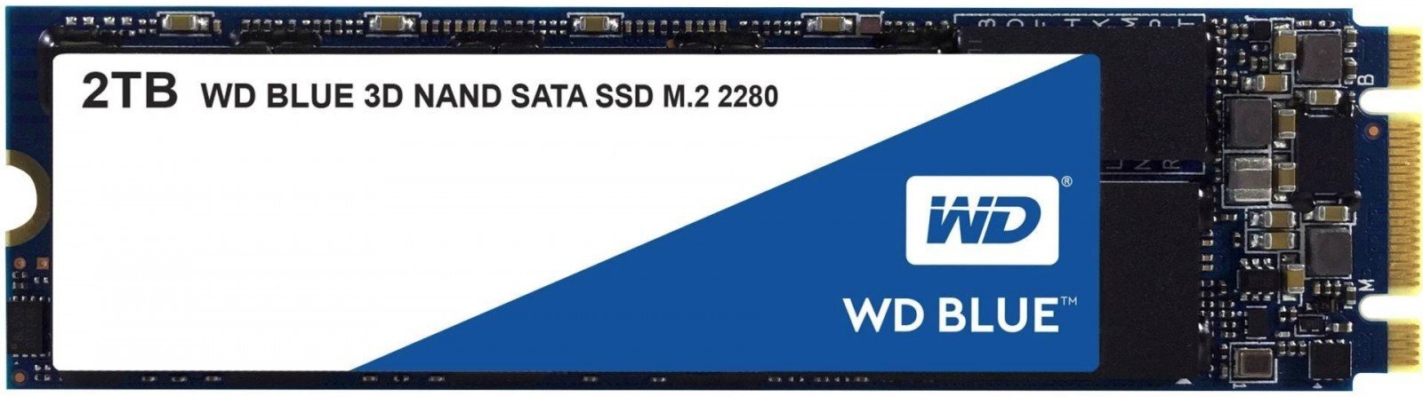 

SSD-диск Western Digital M.2 2280 2TB TLC BLUE [WDS200T2B0B], SSD диск WD WDS200T2B0B