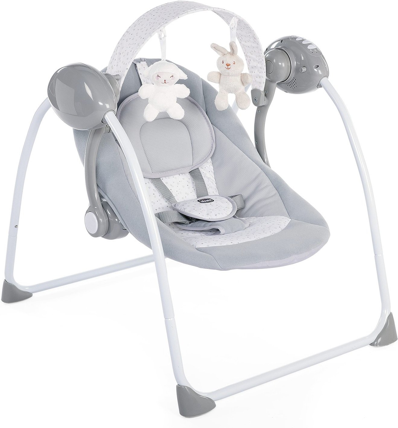 

Качели Chicco RelaxPlay Cool Grey 340728404 [00079148190000], Детский шезлонг Chicco RelaxPlay Cool Grey 340728404 00079148190000