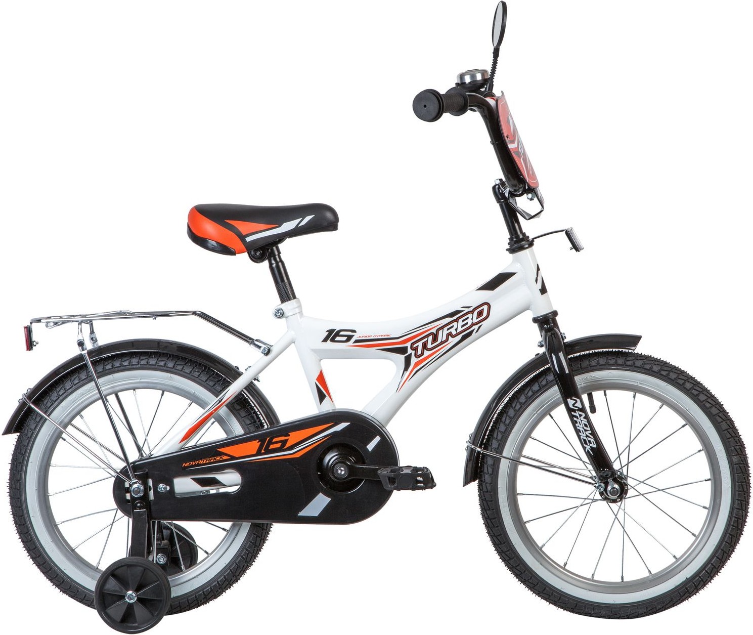 

Велосипед детский Novatrack Turbo 16'' белый [167TURBO.WT20], Детский велосипед Novatrack Turbo 167TURBO.WT20 (белый)