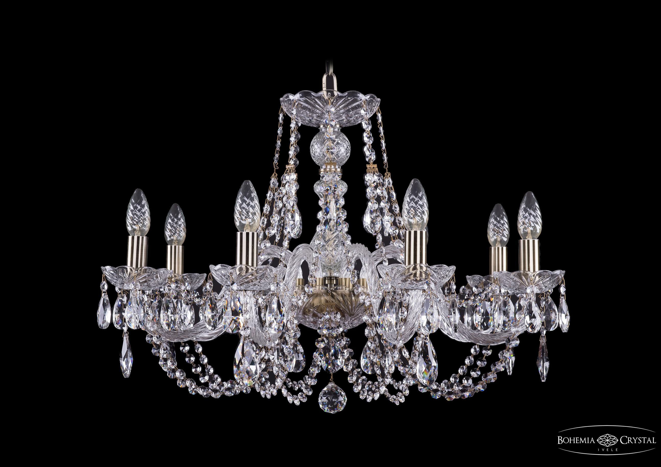 

Подвесная люстра Bohemia Ivele Crystal 1406/8/240/Pa