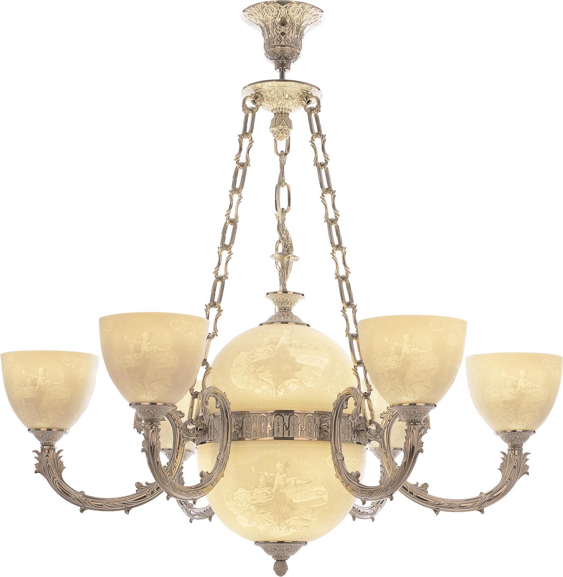 

Подвесная люстра Bohemia Ivele Crystal 71009P/6/210 NW P1 U Pair FD2M