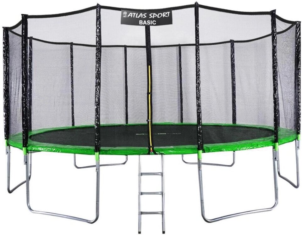 

Батут Atlas Sport 490 см 16ft Basic Green