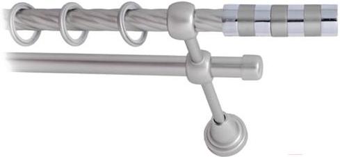 

Карниз Lm Decor Жезл 060 2р витой 3.2м сатин, Жезл 060 2р витой 16мм 3.2м