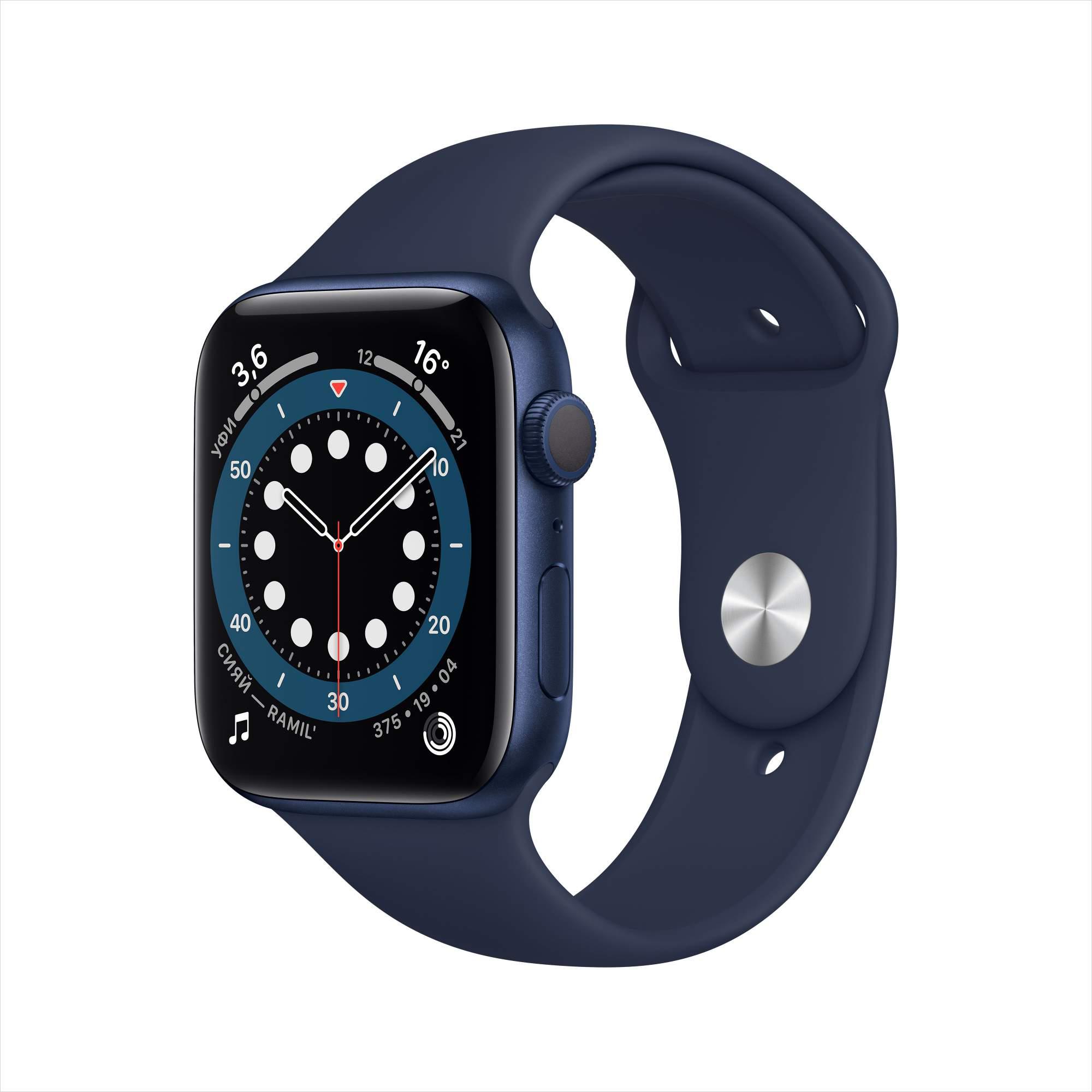 

Умные часы Apple Watch Series 6 GPS [M00J3], Watch Series 6 GPS