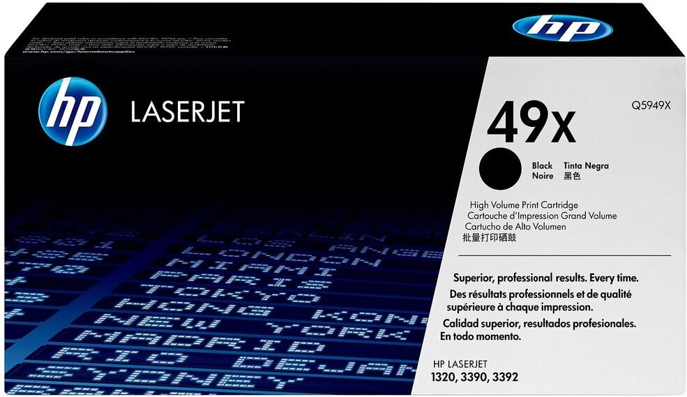 

Картридж для принтера HP 49X (Q5949X), Картридж HP 49X Q5949X