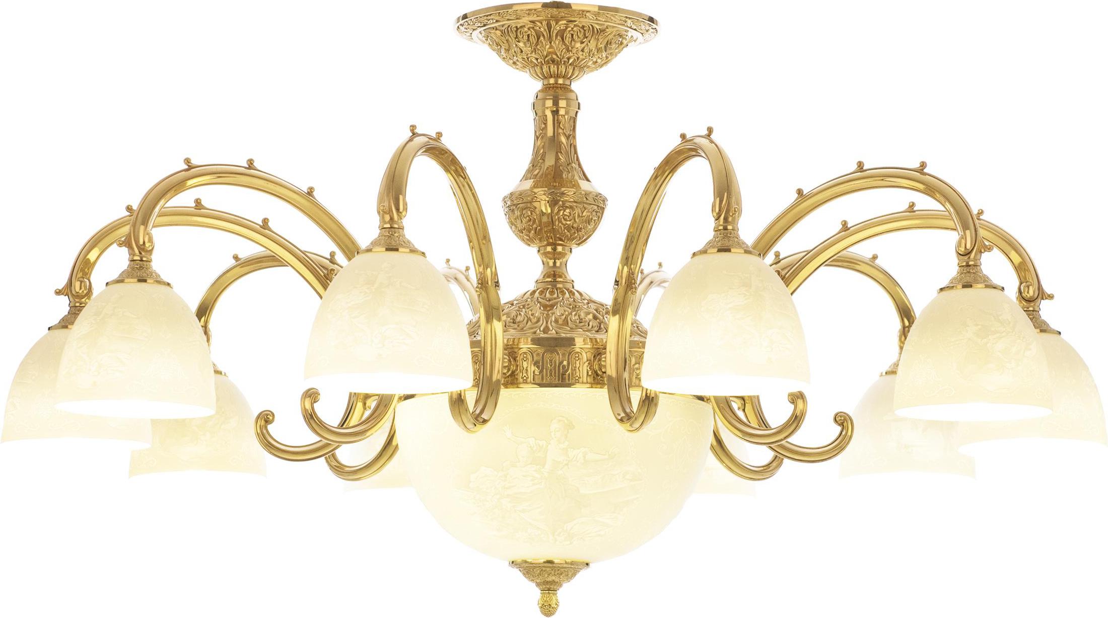 

Подвесная люстра Bohemia Ivele Crystal 72209P/10/300 G P1 D Pair