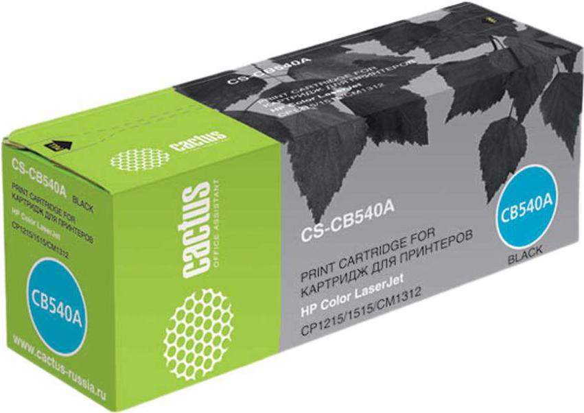 

Картридж Cactus CS-CB540A Black, CS-CB540A