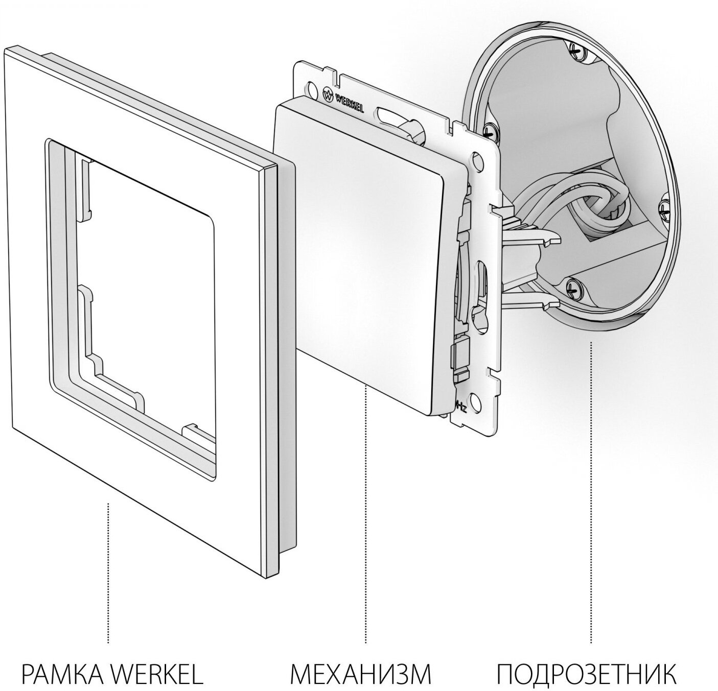 

Выключатель Werkel WL11-SW-1G шампань [a040915], Выключатель Werkel WL11-SW-1G a040915 шампань