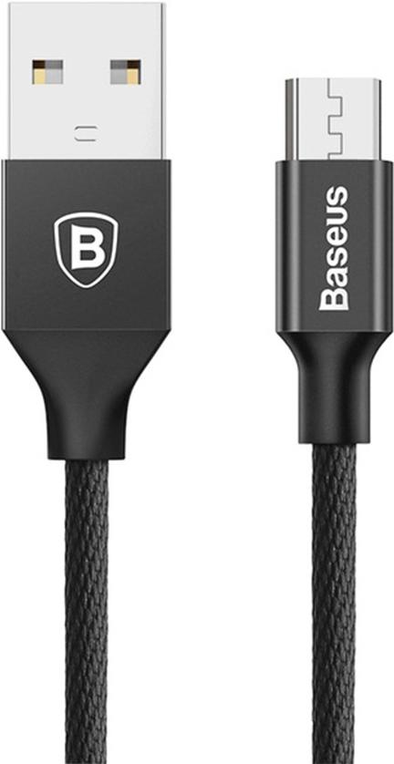 

Кабель для компьютера Baseus CAMYW-A01 Black, Кабель Baseus CAMYW-A01 Yiven Cable USB to Micro USB, нейлоновая оплётка, 1m Black Baseus Yiven Cable For Micro 1M Black (CAMYW-A01)