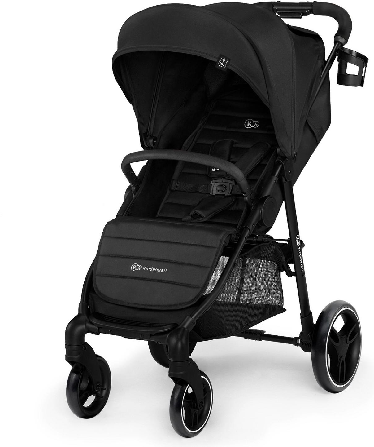 

Детская коляска KinderKraft Grande City Black, Grande City